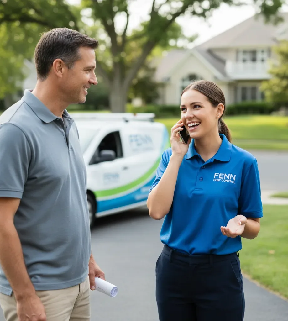 Fenn Pest Control customer support in Estherville